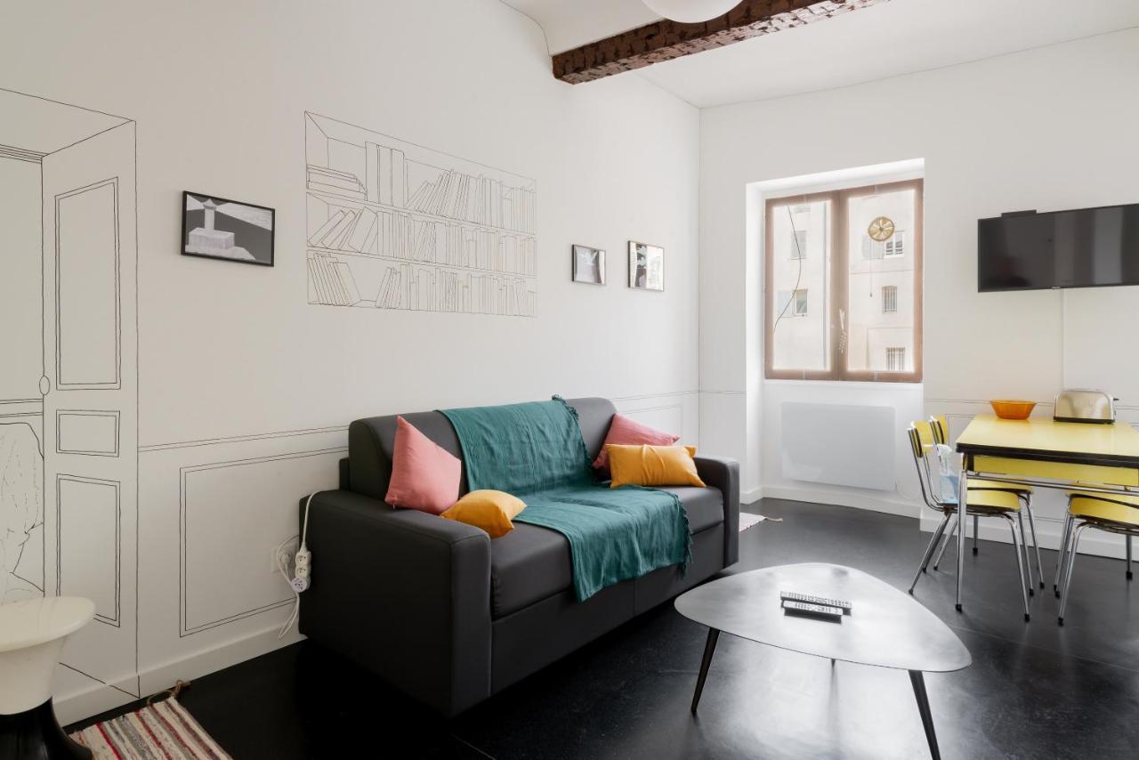 Apartamento Mini Loft Au Coeur Du Panier - Marsella Exterior foto
